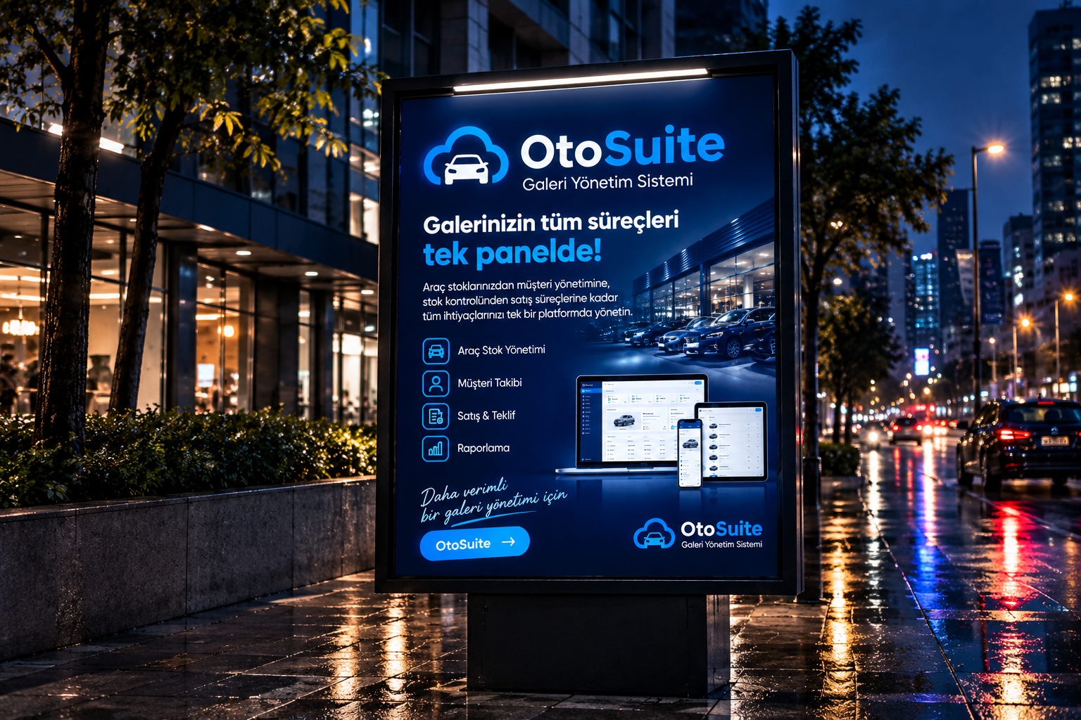 OtoSuite tanıtım afişi